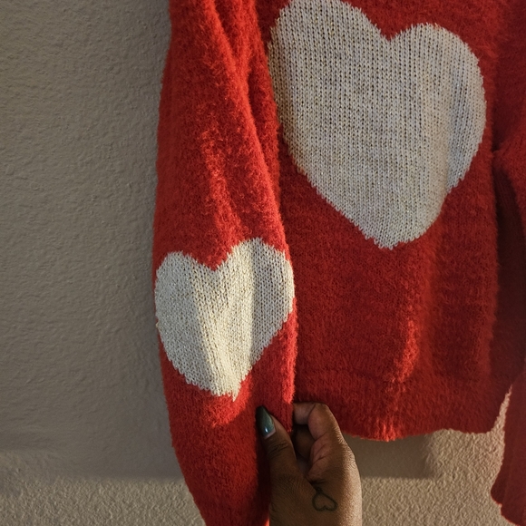 Cozy Red Heart Kids Sweater - Picture 3 of 7